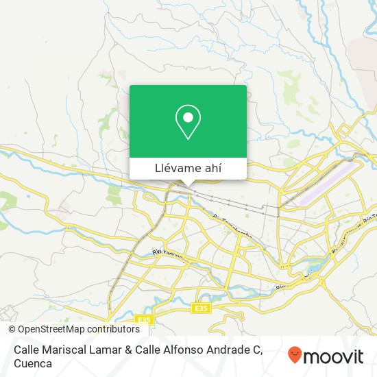 Mapa de Calle Mariscal Lamar & Calle Alfonso Andrade C