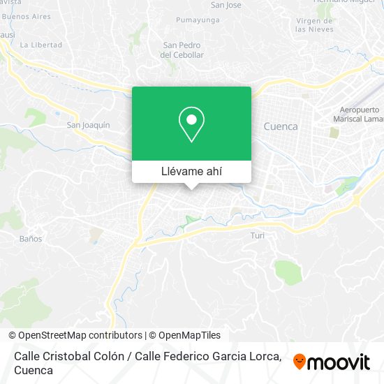 Mapa de Calle Cristobal Colón / Calle Federico Garcia Lorca