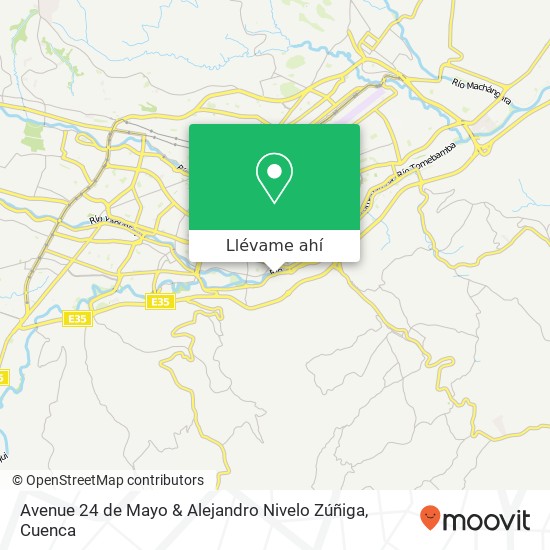 Mapa de Avenue 24 de Mayo & Alejandro Nivelo Zúñiga