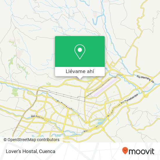 Mapa de Lover's Hostal