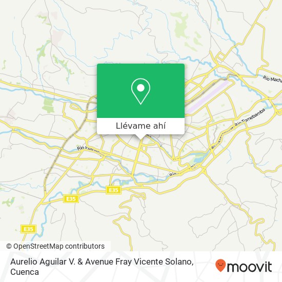 Mapa de Aurelio Aguilar V. & Avenue Fray Vicente Solano