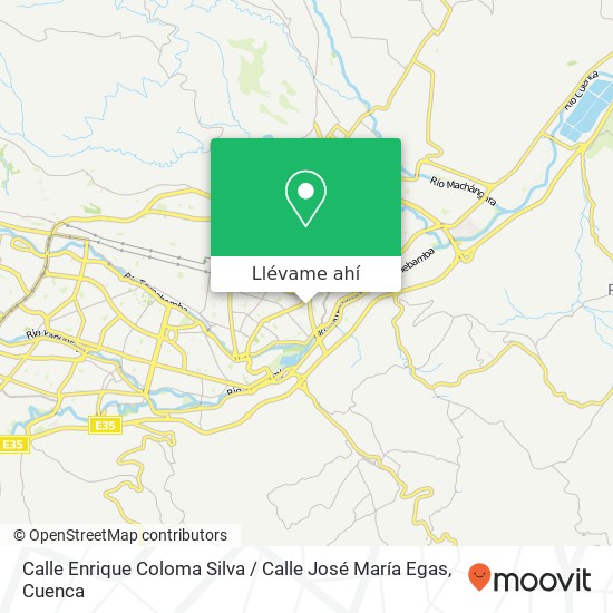 Mapa de Calle Enrique Coloma Silva / Calle José María Egas