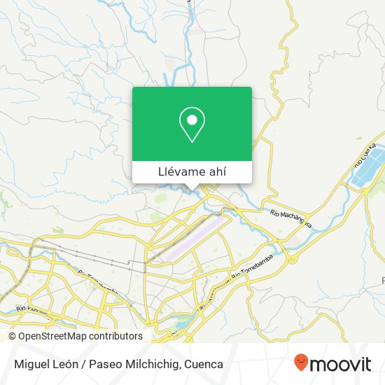 Mapa de Miguel León / Paseo Milchichig