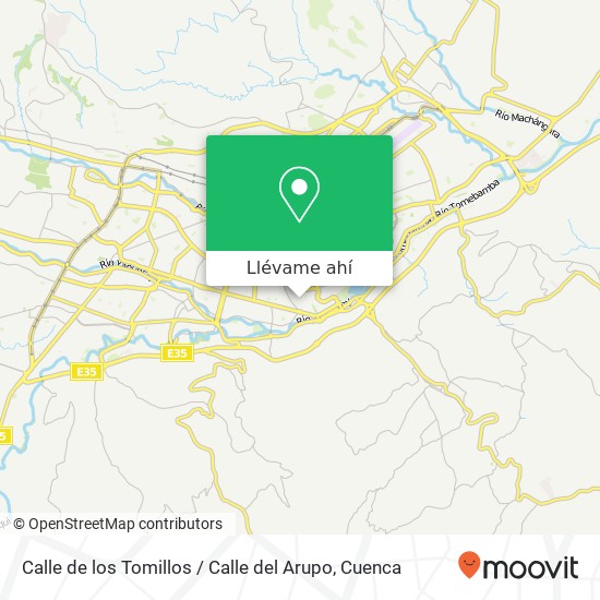 Mapa de Calle de los Tomillos / Calle del Arupo