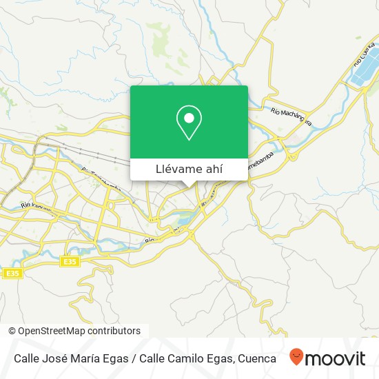 Mapa de Calle José María Egas / Calle Camilo Egas
