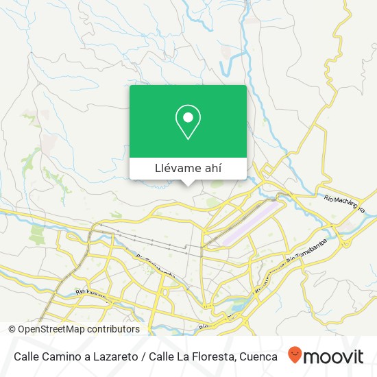 Mapa de Calle Camino a Lazareto / Calle La Floresta