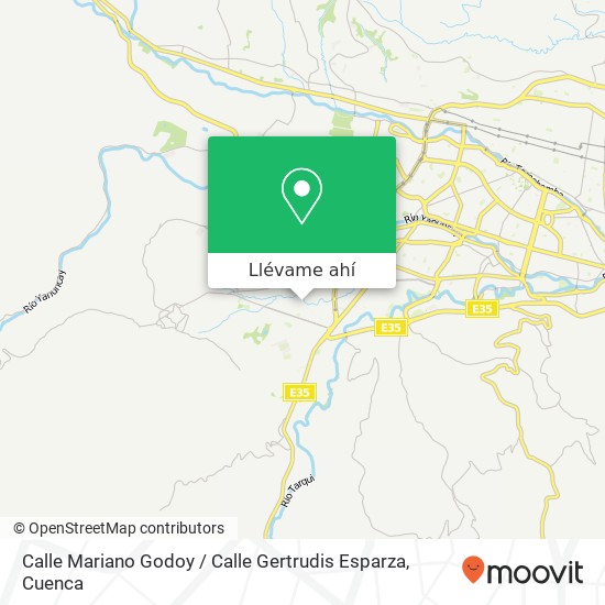 Mapa de Calle Mariano Godoy / Calle Gertrudis Esparza