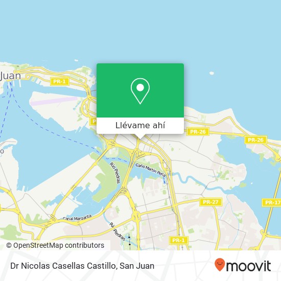 Mapa de Dr Nicolas Casellas Castillo