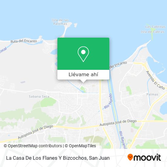 Mapa de La Casa De Los Flanes Y Bizcochos