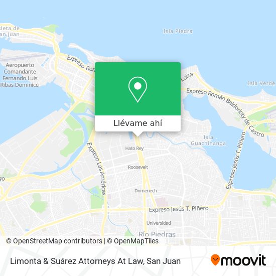 Mapa de Limonta & Suárez Attorneys At Law