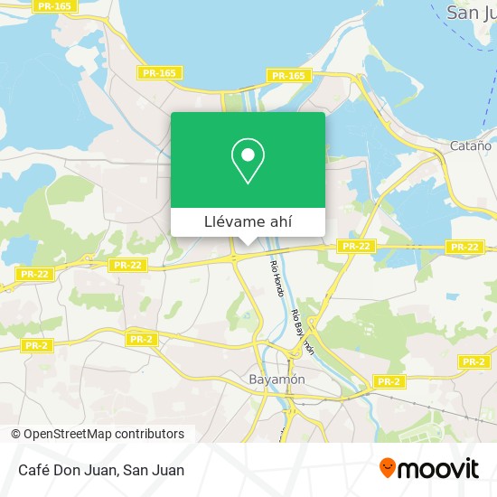 Mapa de Café Don Juan