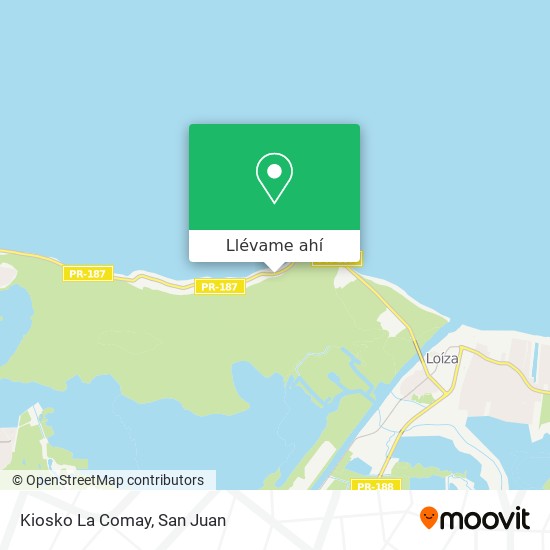 Mapa de Kiosko La Comay