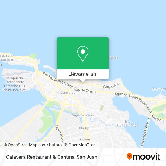 Mapa de Calavera Restaurant & Cantina