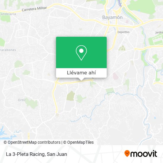 Mapa de La 3-Pleta Racing