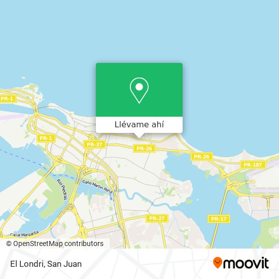Mapa de El Londri