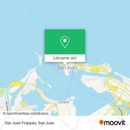 Mapa de San Juan Frappés