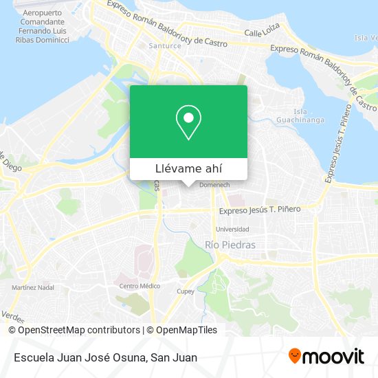 Mapa de Escuela Juan José Osuna