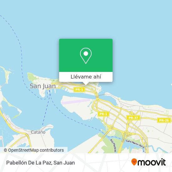 Mapa de Pabellón De La Paz