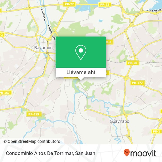 Mapa de Condominio Altos De Torrimar