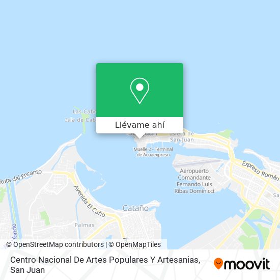 Mapa de Centro Nacional De Artes Populares Y Artesanias