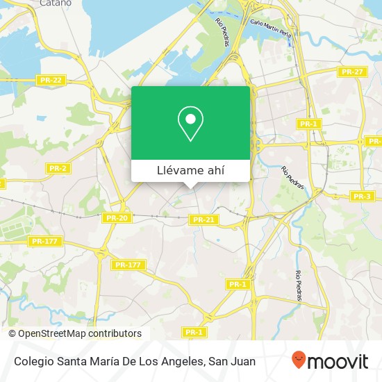 Mapa de Colegio Santa María De Los Angeles