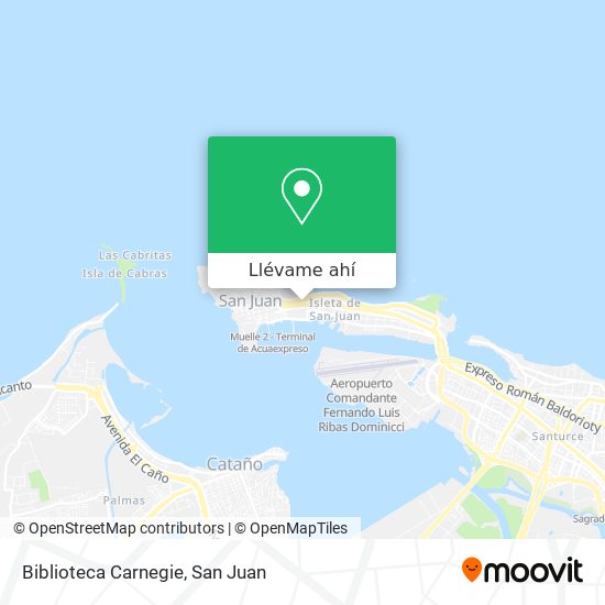 Mapa de Biblioteca Carnegie