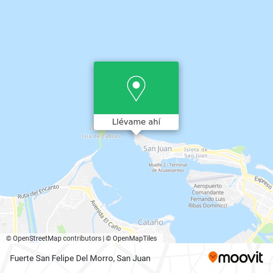 Mapa de Fuerte San Felipe Del Morro