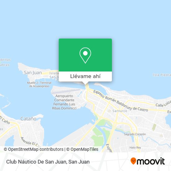 Mapa de Club Náutico De San Juan