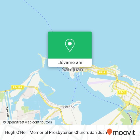 Mapa de Hugh O'Neill Memorial Presbyterian Church