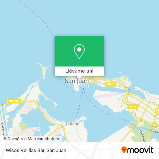 Mapa de Wisos Velillas Bar