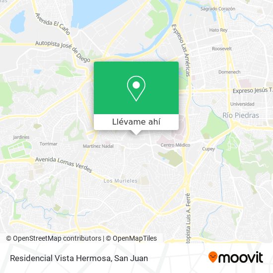 Mapa de Residencial Vista Hermosa