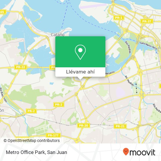 Mapa de Metro Office Park