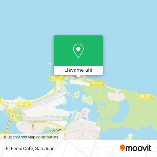 Mapa de El Fenix Café
