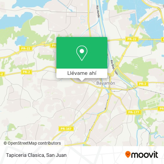 Mapa de Tapiceria Clasica