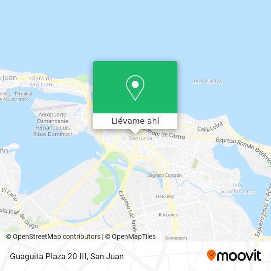 Mapa de Guaguita Plaza 20 III