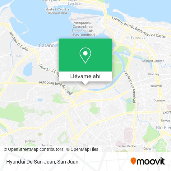 Mapa de Hyundai De San Juan