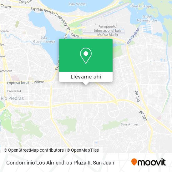 Mapa de Condominio Los Almendros Plaza II