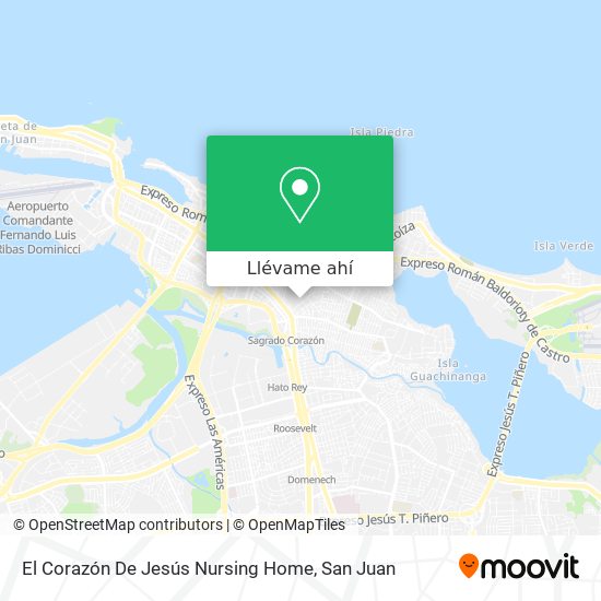 Mapa de El Corazón De Jesús Nursing Home