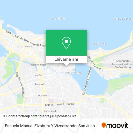 Mapa de Escuela Manuel Elzaburu Y Vizcarrondo