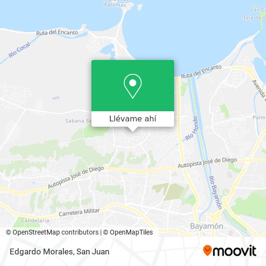 Mapa de Edgardo Morales