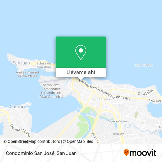Mapa de Condominio San José