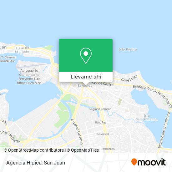 Mapa de Agencia Hípica