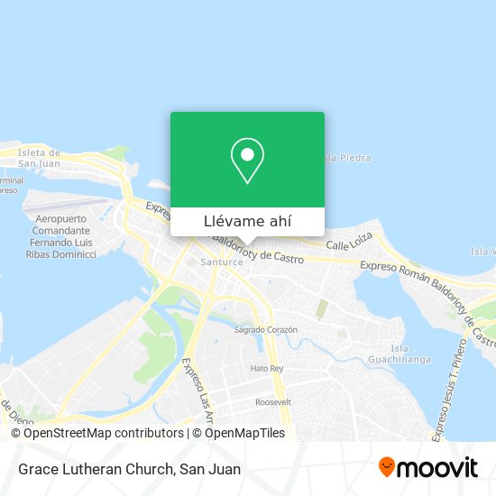 Mapa de Grace Lutheran Church