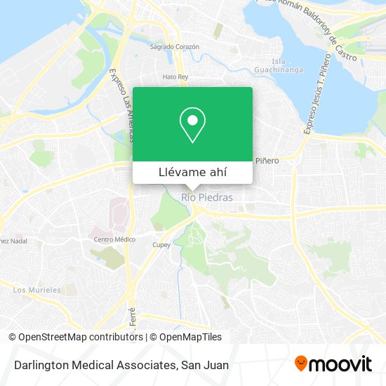 Mapa de Darlington Medical Associates