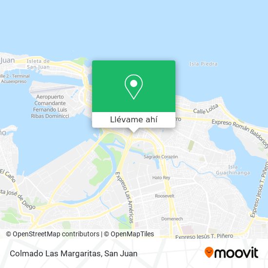 Mapa de Colmado Las Margaritas