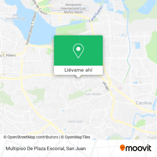Mapa de Multipiso De Plaza Escorial
