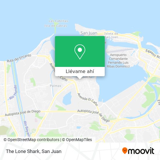 Mapa de The Lone Shark