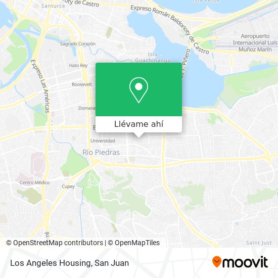 Mapa de Los Angeles Housing