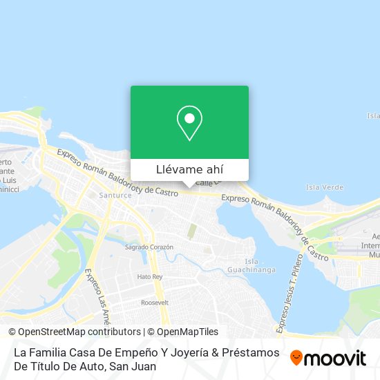 Mapa de La Familia Casa De Empeño Y Joyería & Préstamos De Título De Auto