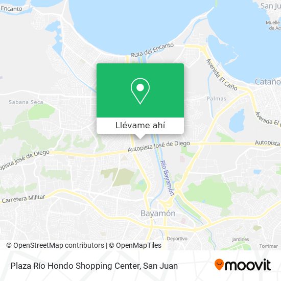 Mapa de Plaza Río Hondo Shopping Center